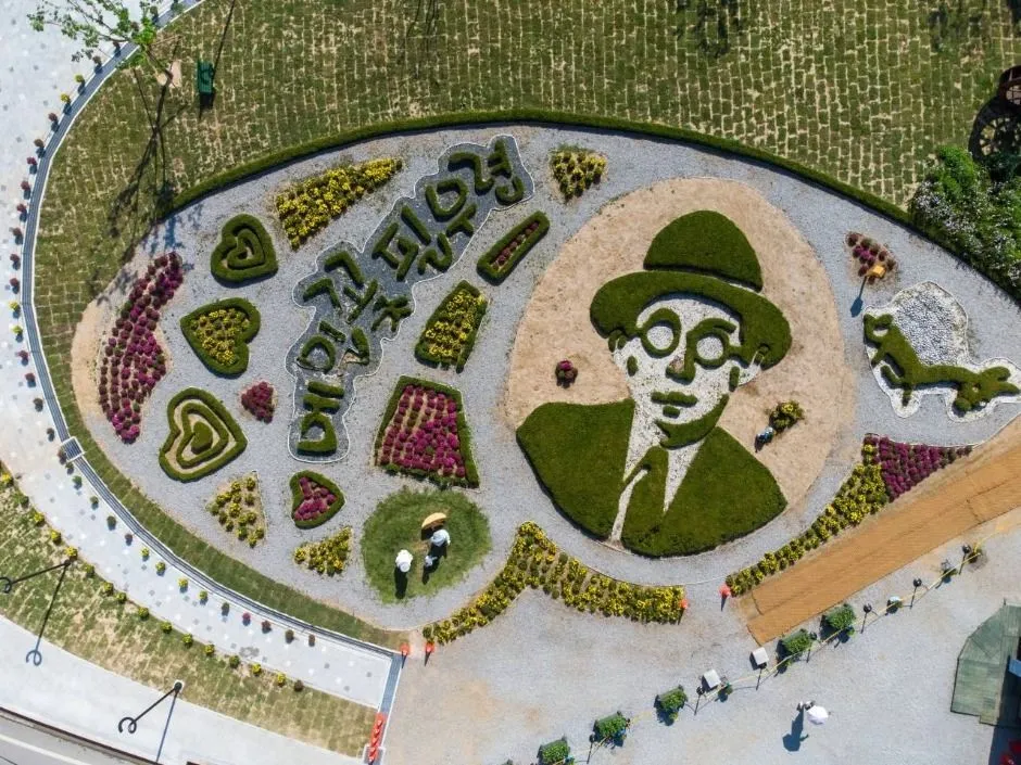 효석문화마을의 축제 정원 (평창 봉평)
